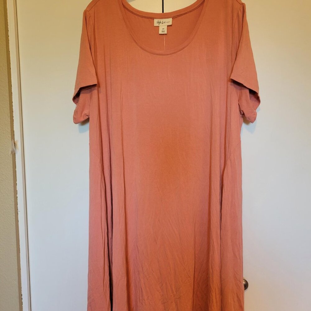 Style and Co midi-dress